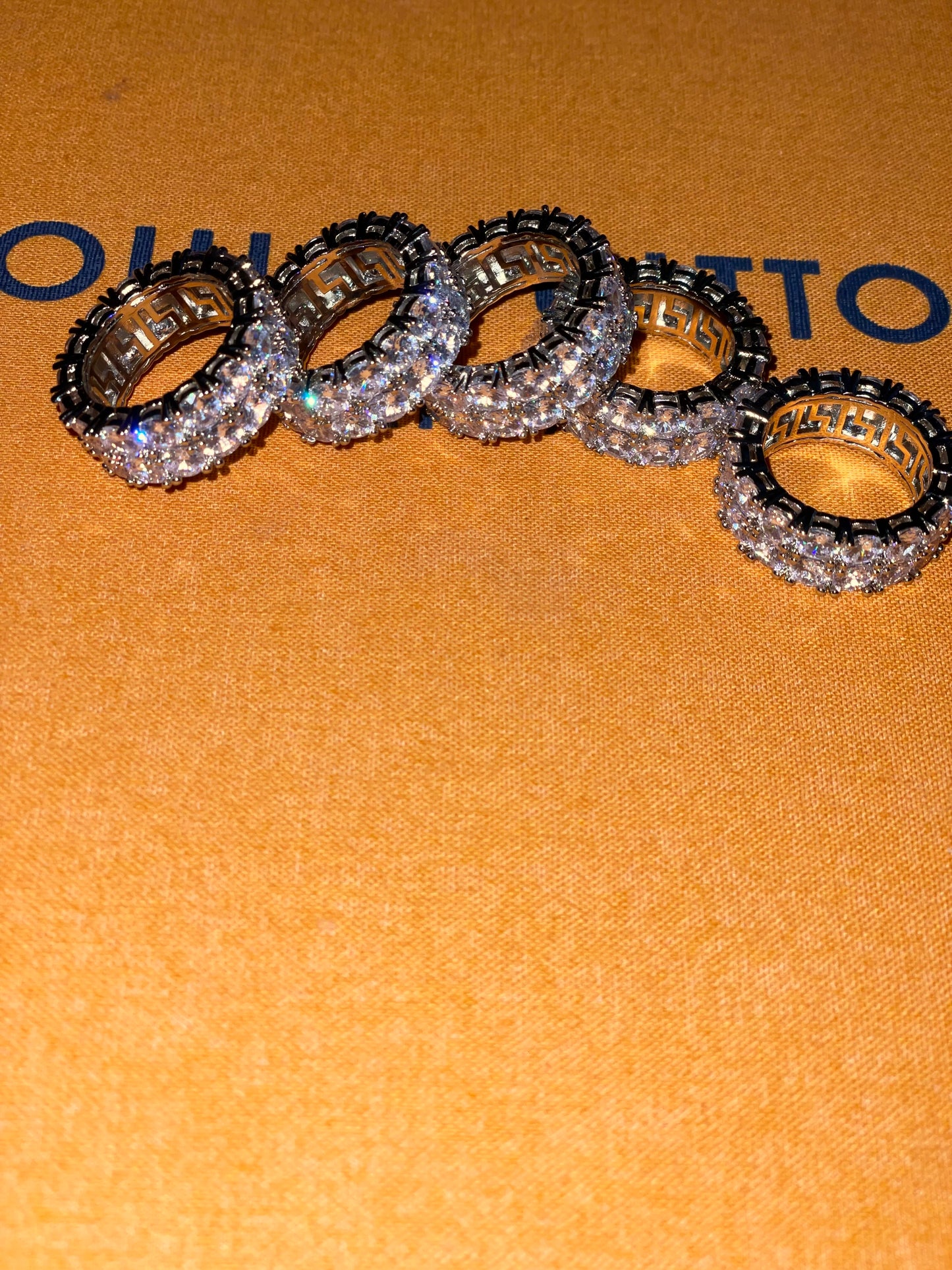 Iced Out 2 Row Ring - Certified Drip